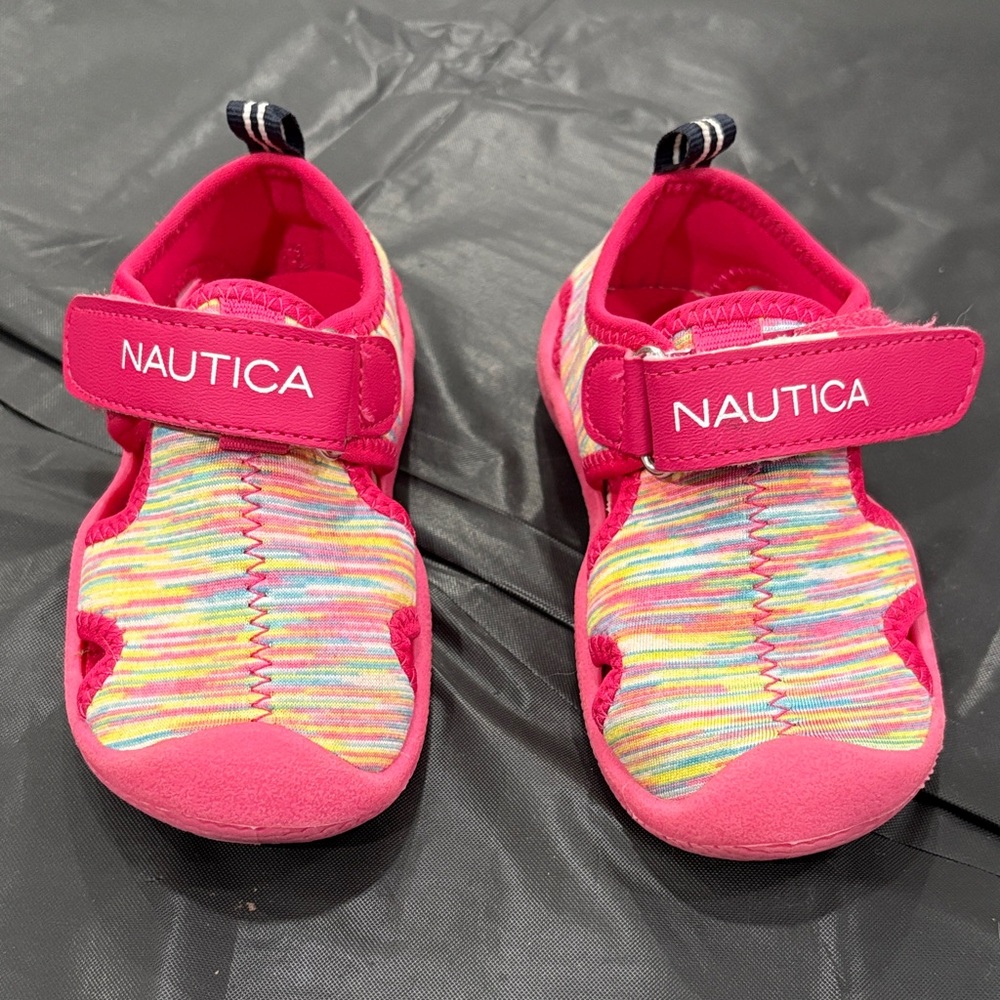 Nautica Kids Pink Multicolor Water Shoes